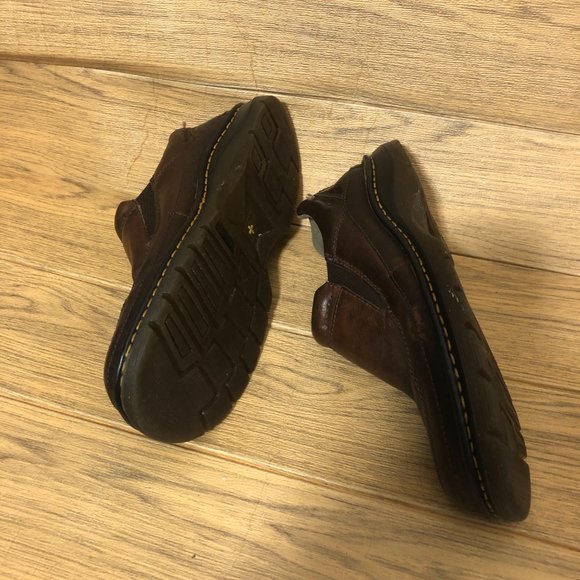 Dr Martens\' men brown leather loafers, size 9 main image 7